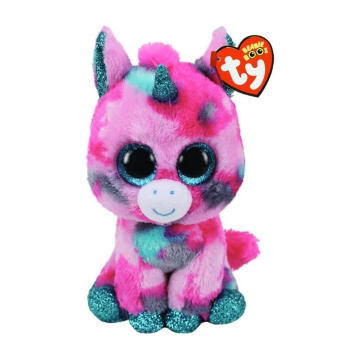 Beanie Boos Gumball - różowo-nieb. jednorożec 15cm